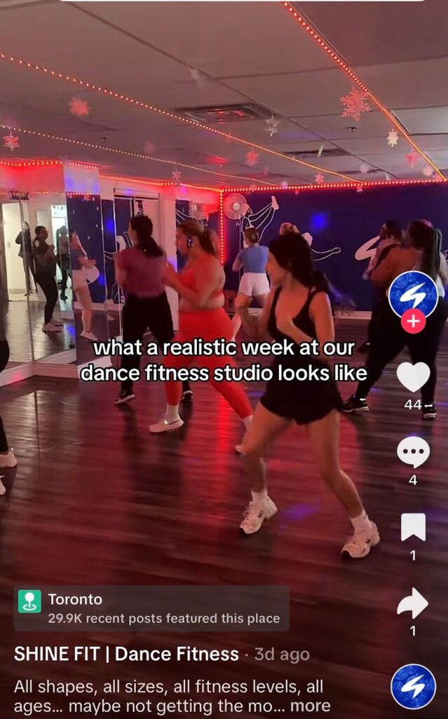 An example of short-form content