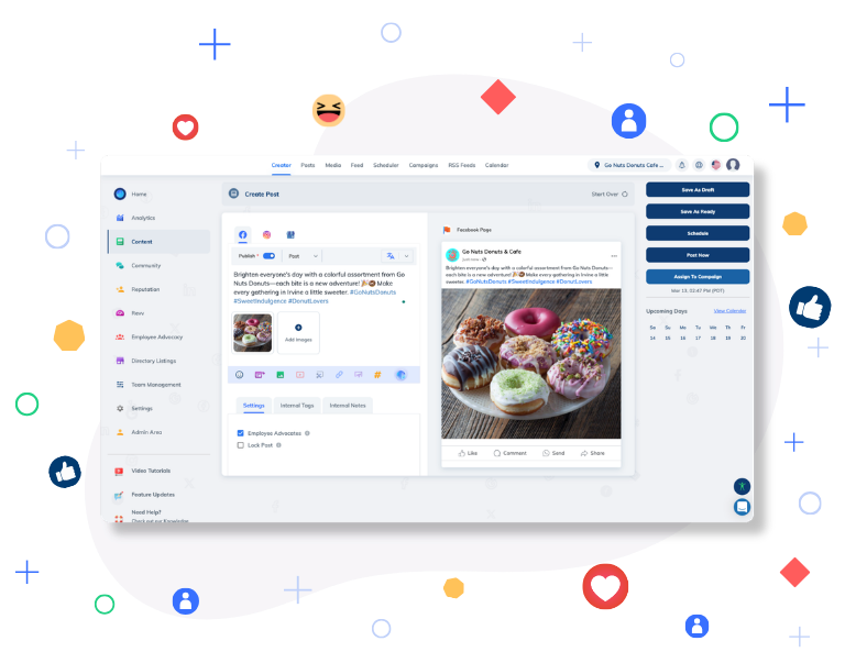 feature page header_ai social media content creation