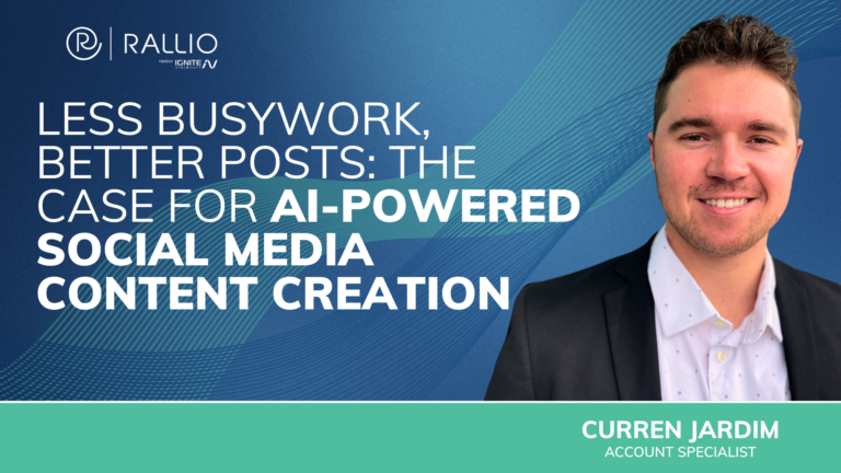 Less Busywork, Better Posts The Case for AI-Powered Social Media Content Creation