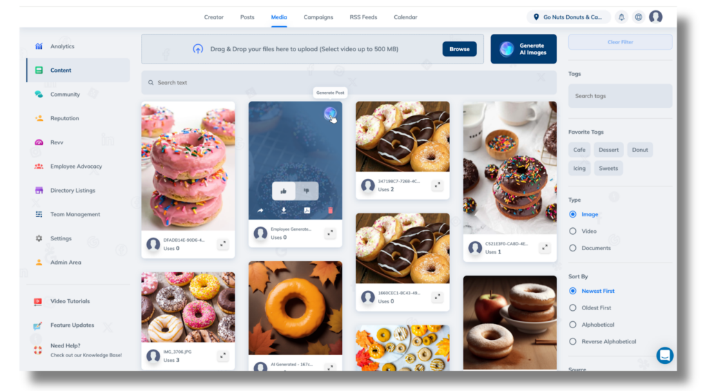 Rallio Media Library