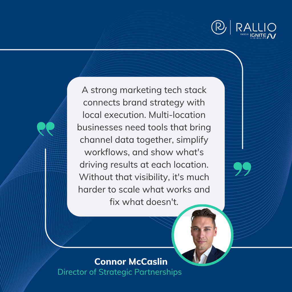 Connor McCaslin's expert take on Marketing Tech Stacks for Multi-Location Brands